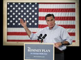 mitt and flag