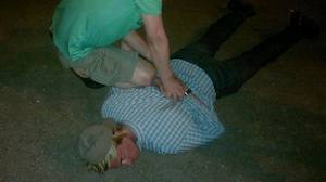 Ryan Fogle having a bad day in  Moscow