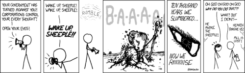 cartoon from xkcd - if you don't know xkcd, you should