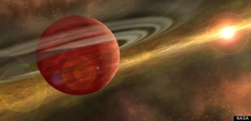 Artist's Rendition of Planet HD 106906