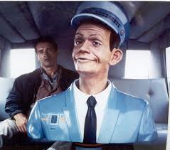 This driver is about to have his head ripped off